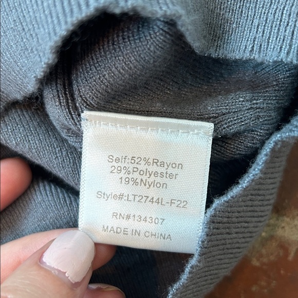 Revolve Line and Dot Favorite Off Shoulder Sweater - Picture 4 of 6